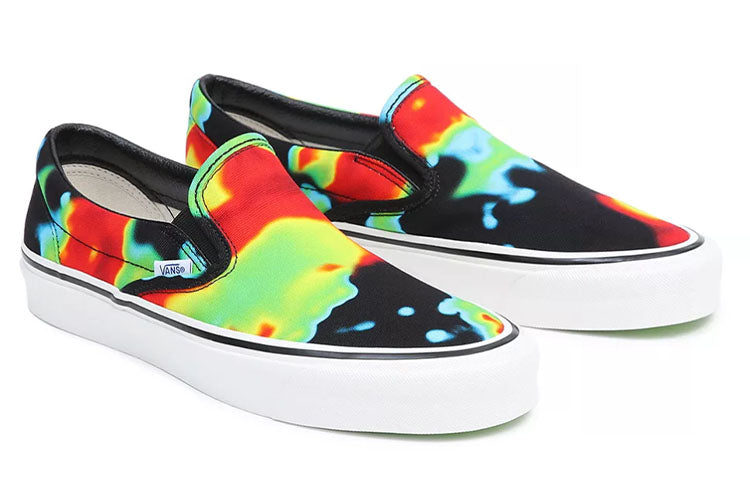 Vans Anaheim Factory Classic Slip-On 98 Dx 'Black Green Red' VN0A5KX8CI9
