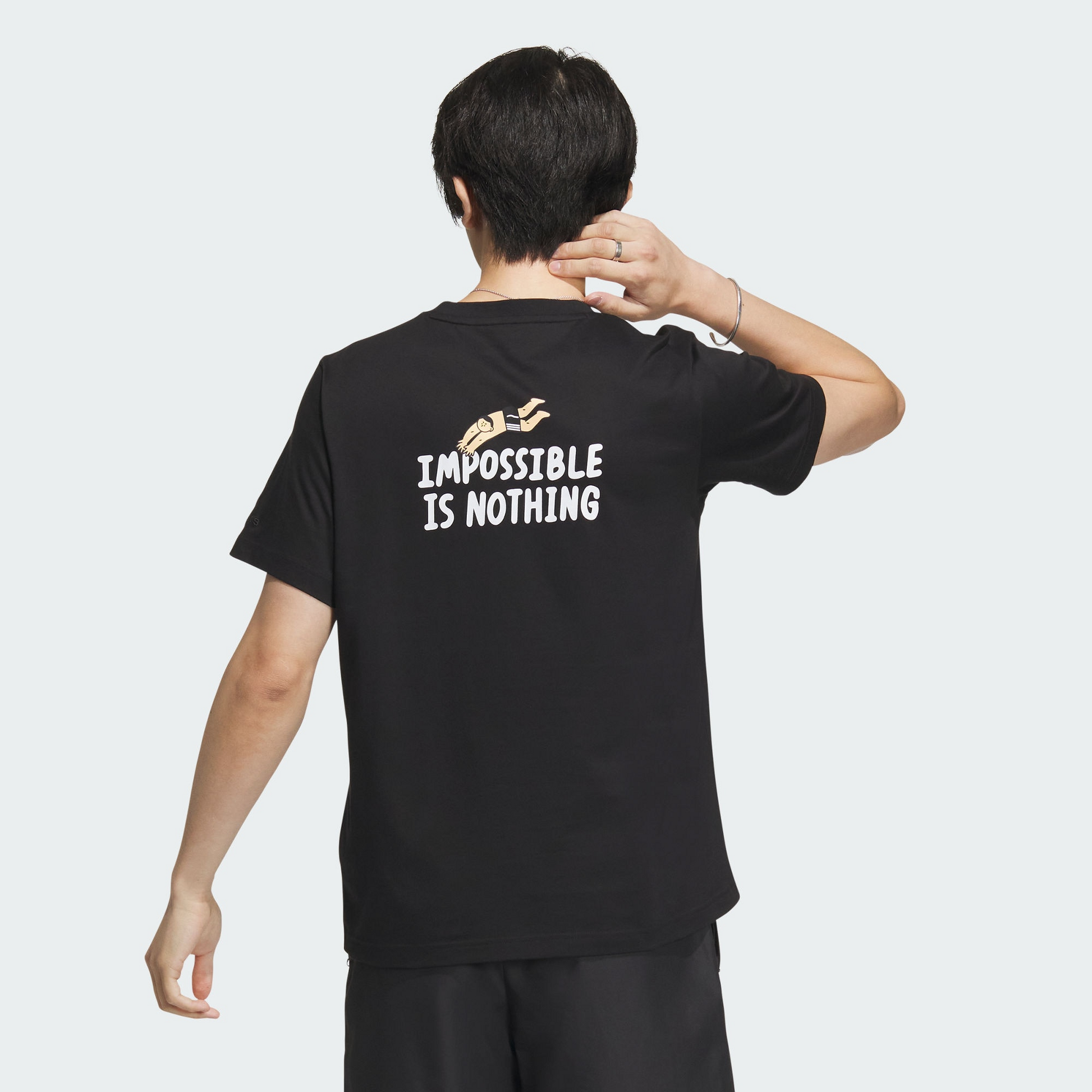 adidas Graphic Story T-shirt 'Black' IA8115