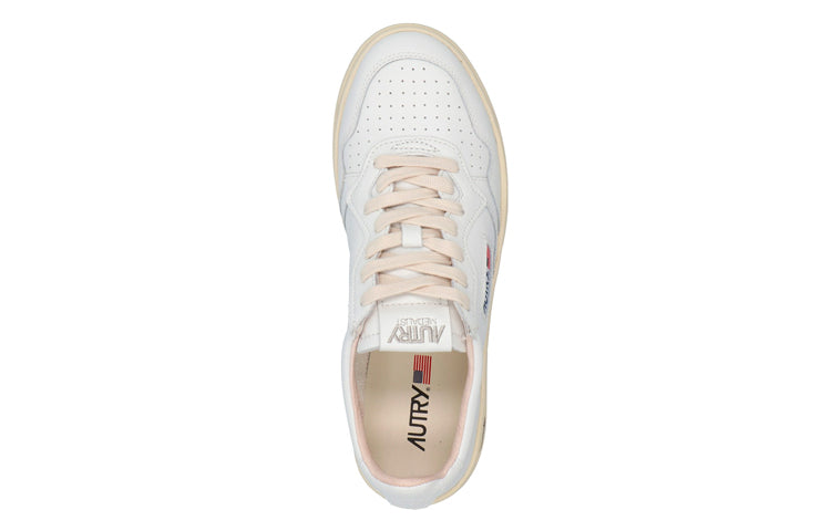 AUTRY Medalist Leather Trainers 'White' AULM-LD06