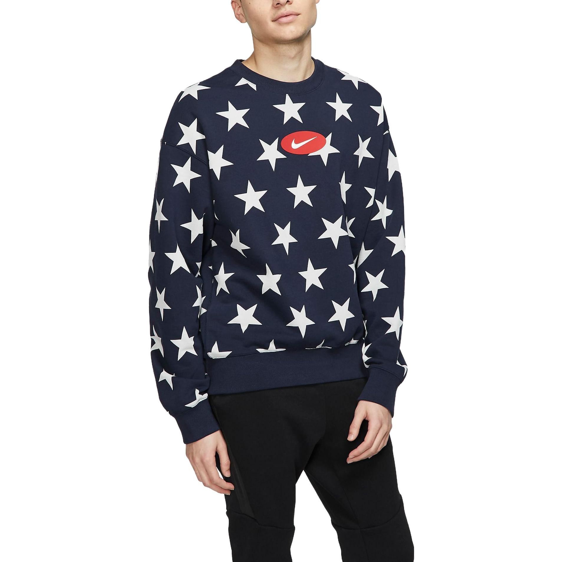 Nike Lab Collection Fleece Crew 'Obsidian White' CD8401-451