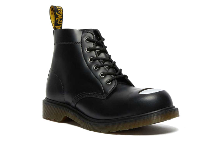 Dr.Martens 101 Exposed Steel Toe Leather Ankle Boots 'Black' 26660001