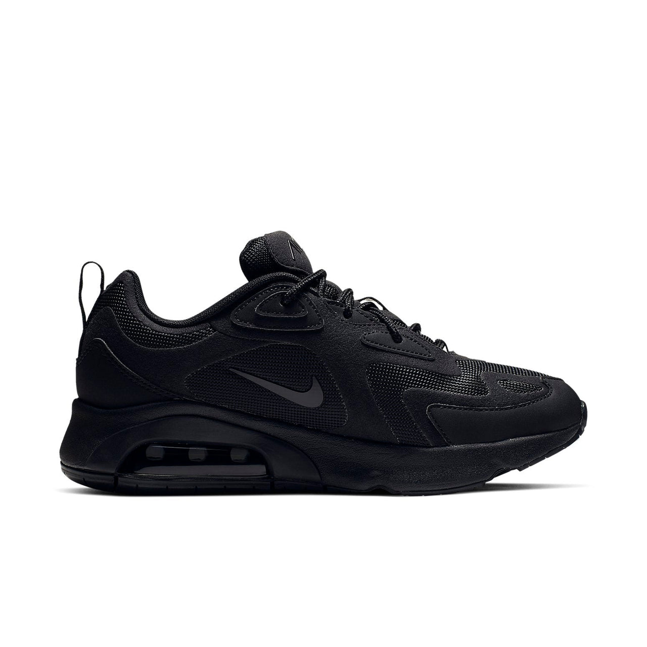 (WMNS) Nike Air Max 200 'Triple Black' AT6175-003