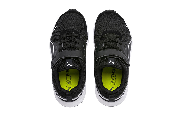 (PS) PUMA Pure Jogger V Running Shoes Black/White 370576-01