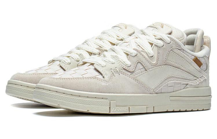 (WMNS) Li-Ning Wave Pro Skate Shoes 'Cream White' AECT032-1