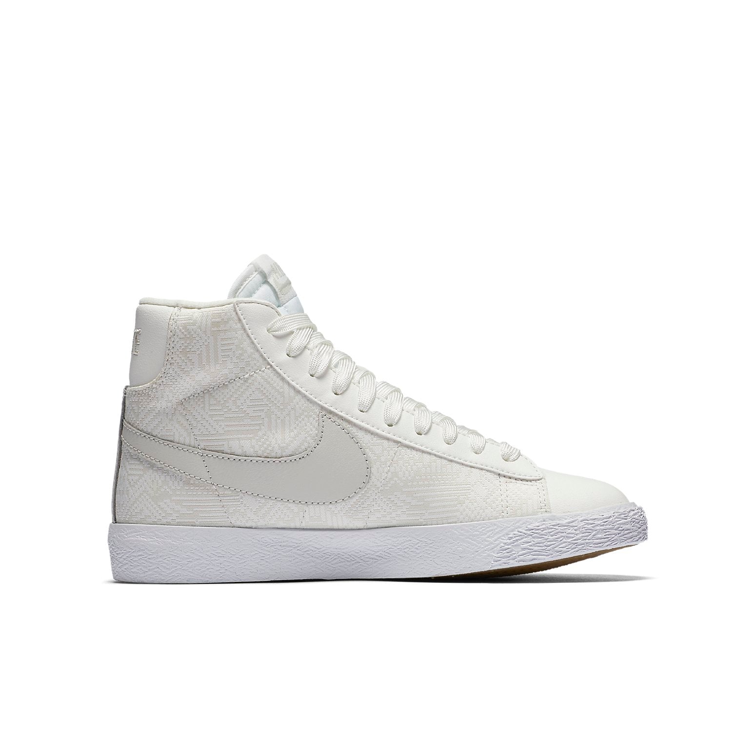 (GS) Nike Blazer Mid SE 'White Light Bone Pattern' 902772-100