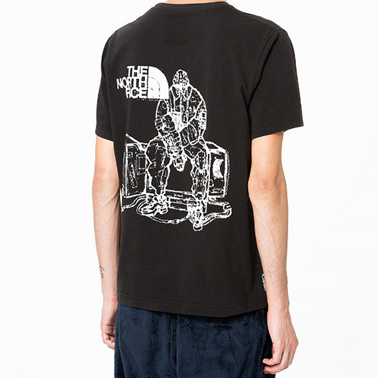 THE NORTH FACE Urban Exploration Black Series x kazuki Logo Embroidered Black 46E5-JK3