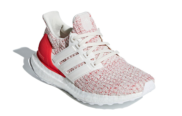 (GS) adidas UltraBoost 4.0 J 'Chalk White Active Red' F34034