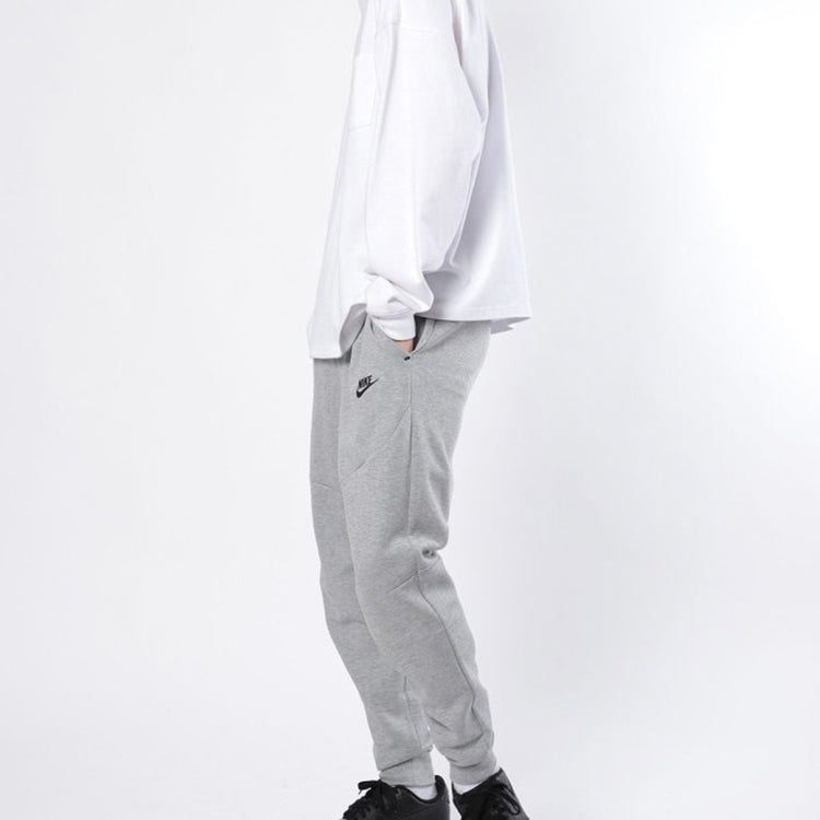 Nike Tech Fleece Sports Pants Asia Sizing 'Grey' CU4496-063