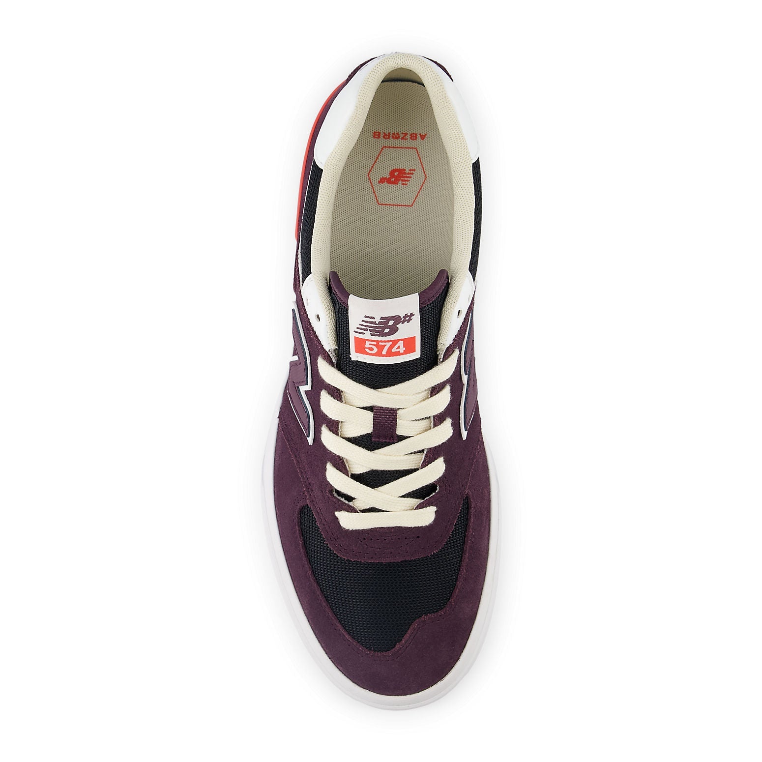 New Balance 574 Vulc 'Plum Brown White' NM574VPI