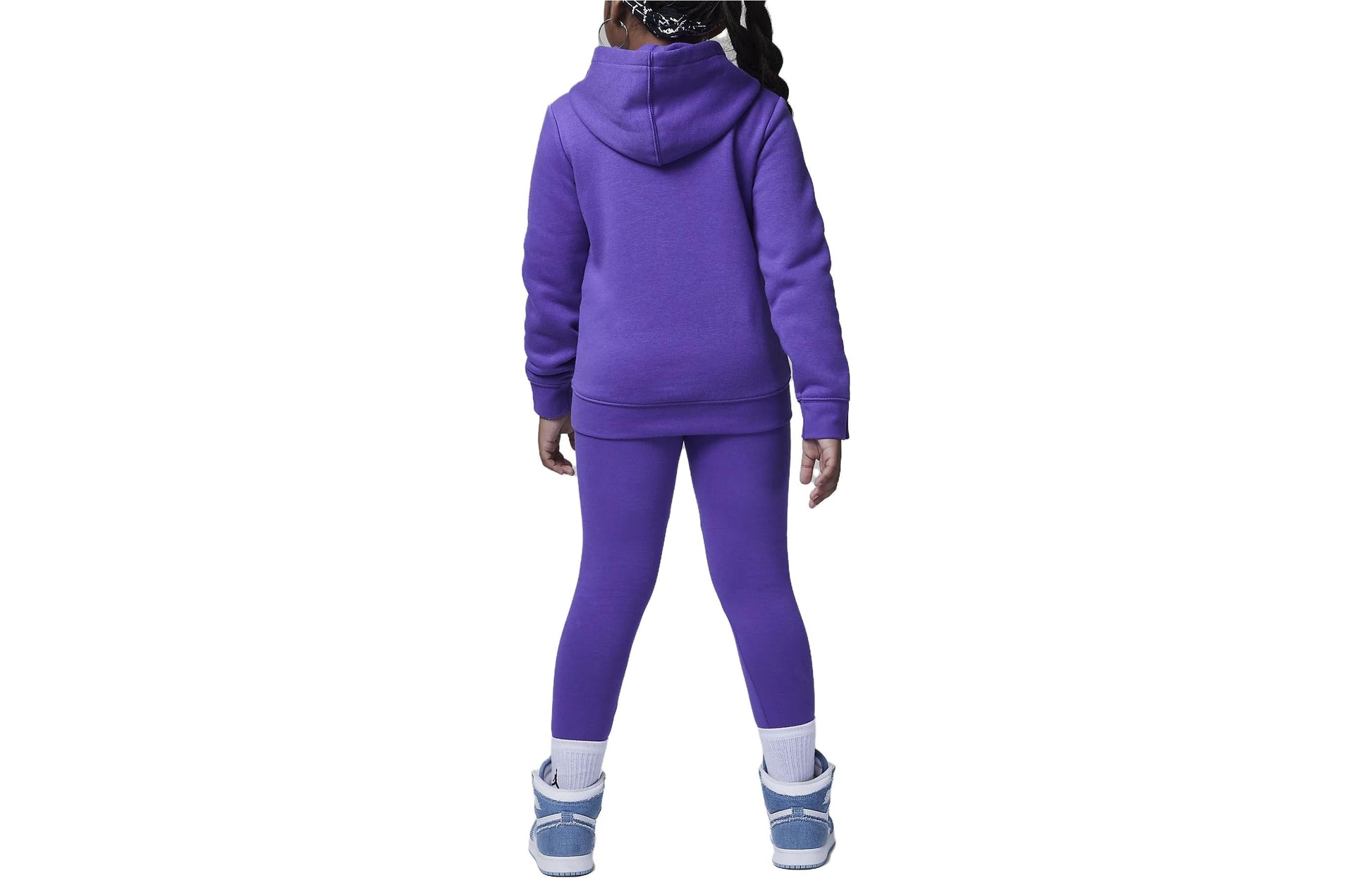 (GS) Air Jordan Take Flight Shine Legging Set 'Purple' 35C804-P44