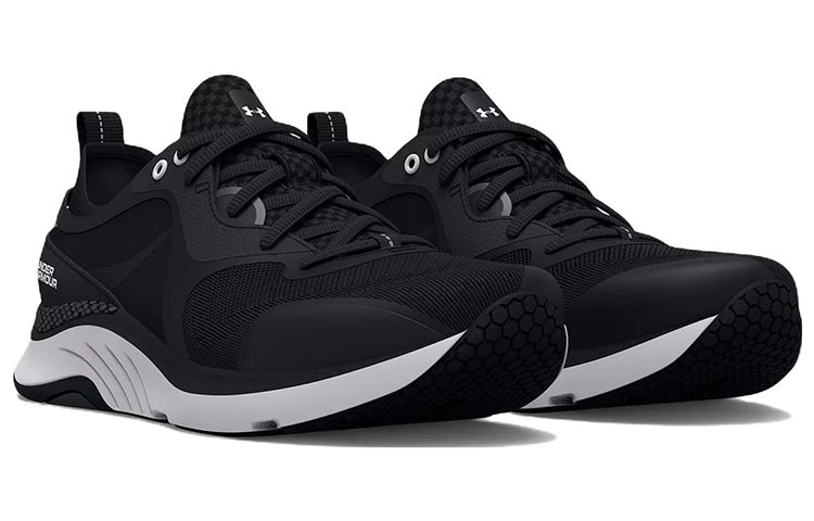 (WMNS) Under Armour HOVR Omnia 'Black White' 3025054-001