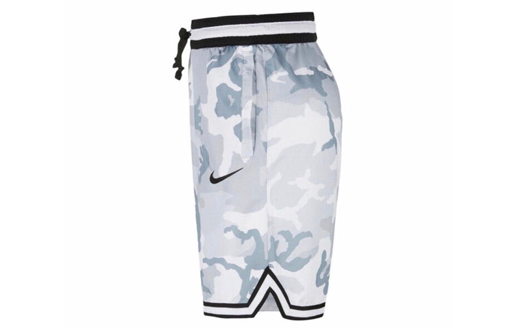 Nike Camouflage Side Basketball Shorts Blue White Bluewhite BV7736-012