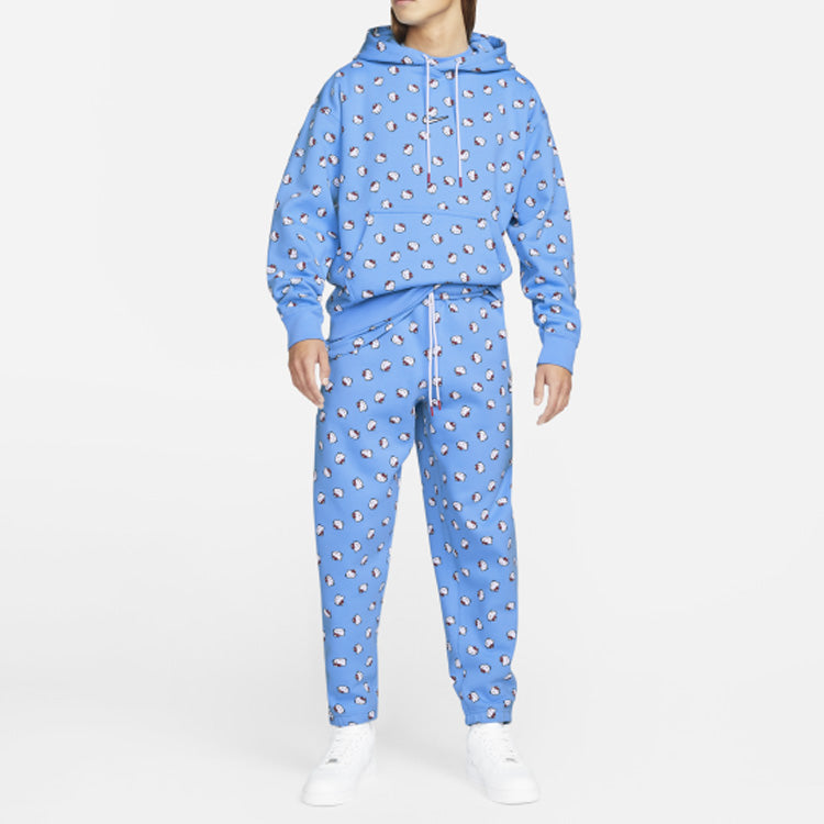 Nike x Hello Kitty Full Print Hoodie Asia Sizing 'Blue' DR5516-412