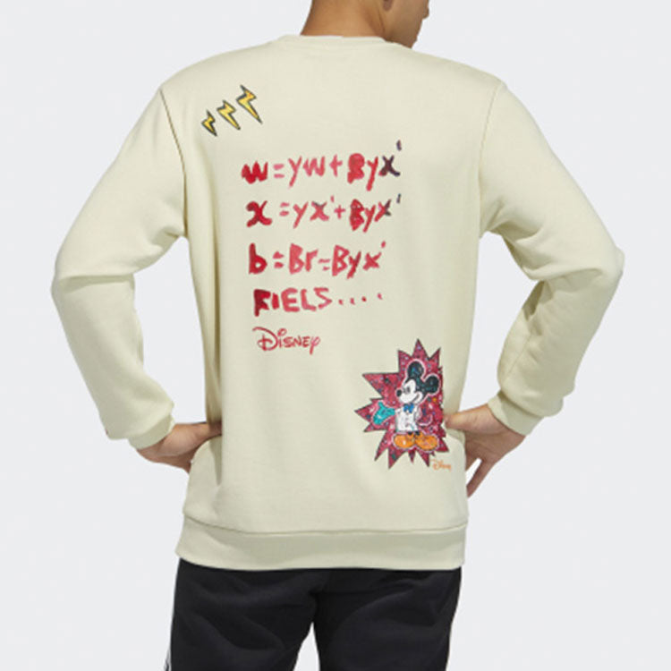 adidas originals Fangtastic Series Disney Mickey Printing Round Neck Pullover H09183