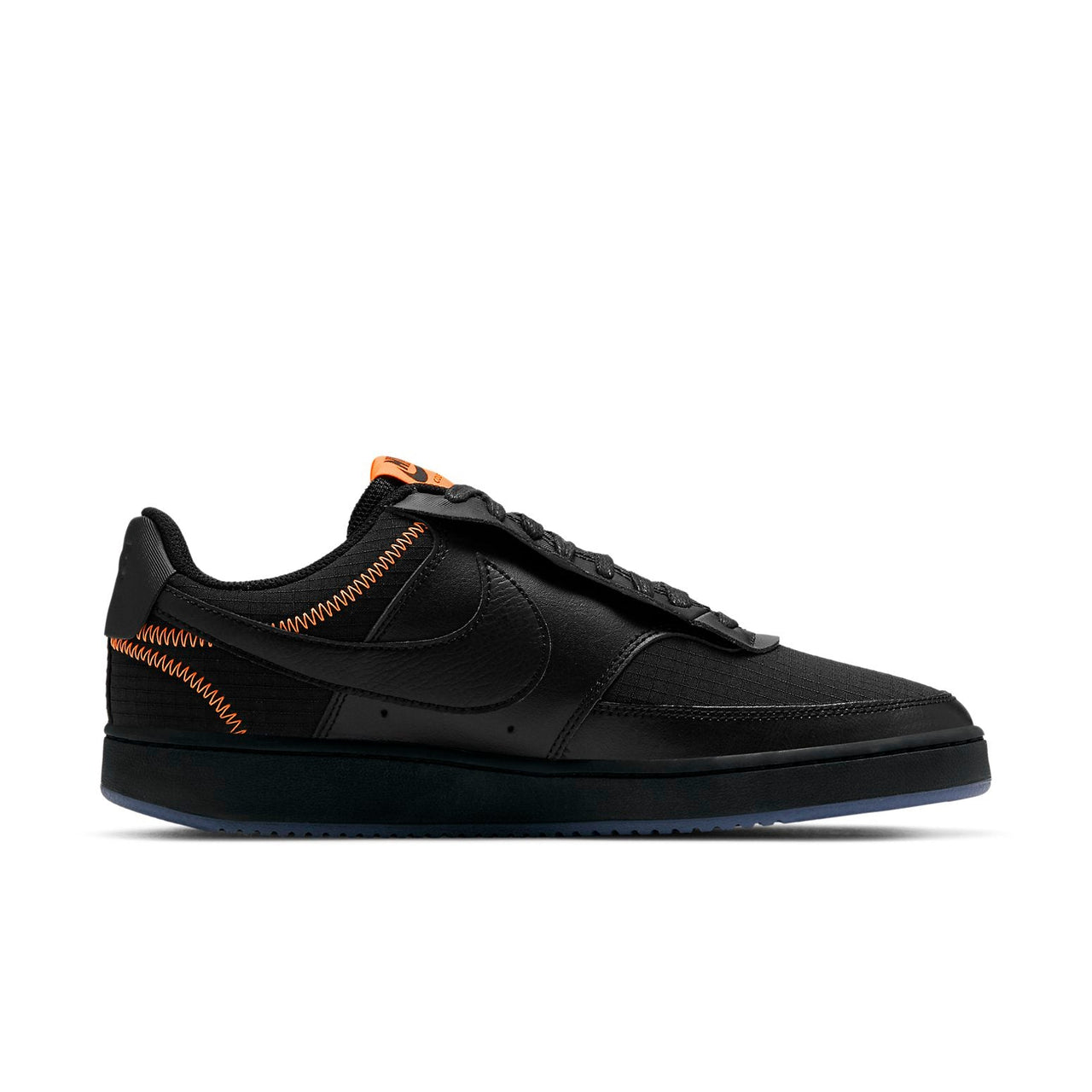 Nike Court Vision Low Premium 'Black Total Orange' CD5464-004