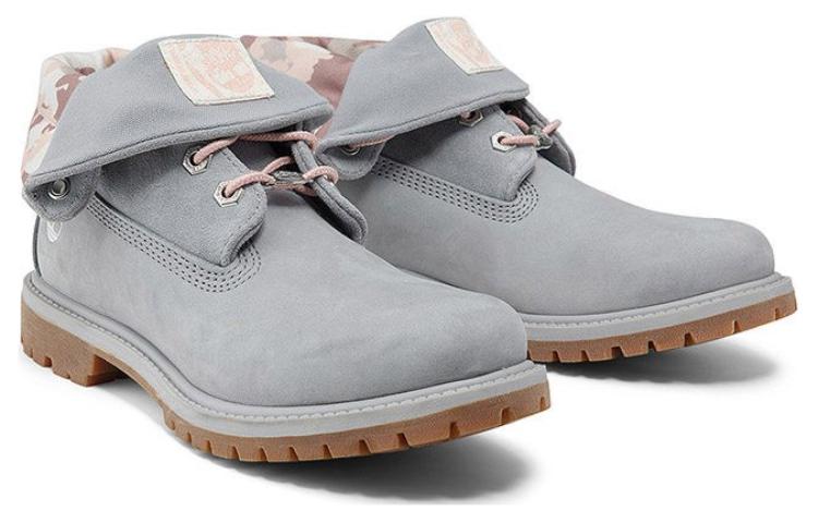(WMNS) Timberland Roll Top Boots Basic 'Grey' A2GYB