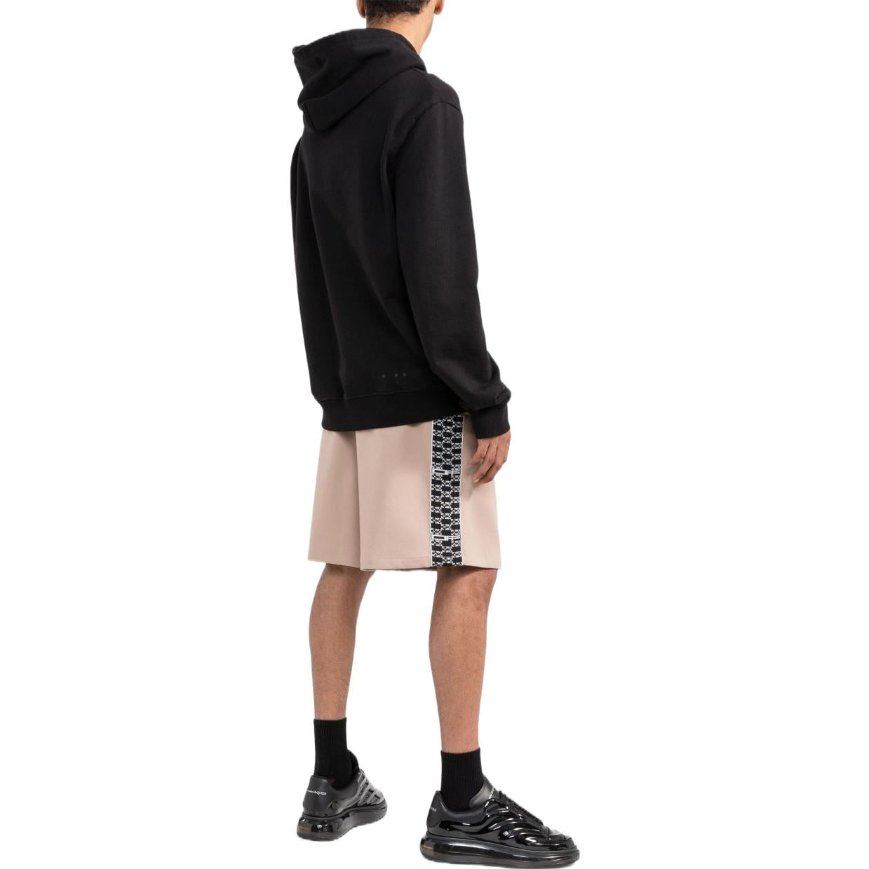 Men's Off-White SS22 Solid Color Large Shorts Pink OMCB056S22FAB0016201