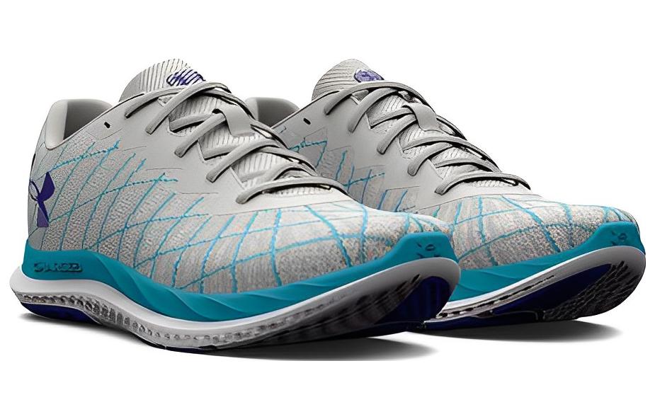 Under Armour Charged Breeze 2 'Grey Mist Blue Surf' 3026142-101