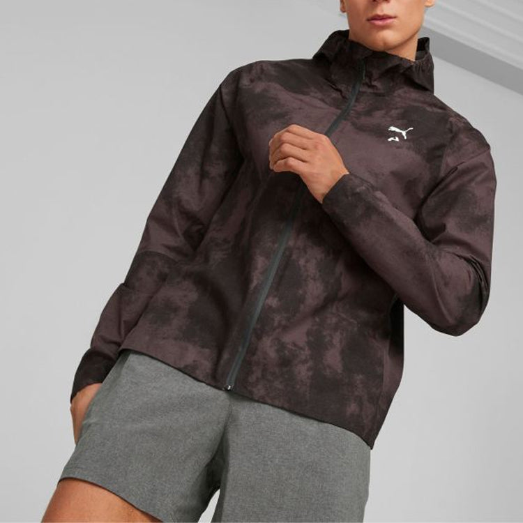 PUMA Seasons StormCELL Sympatex Packable Trail Running Jacket 'Black' 523250-51