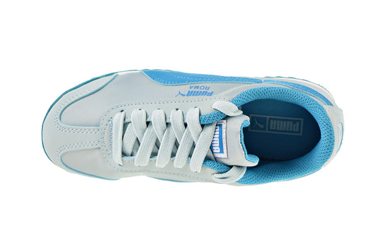 (PS) PUMA Roma Basic Low-Top Sneakers Grey/Blue 362795-19