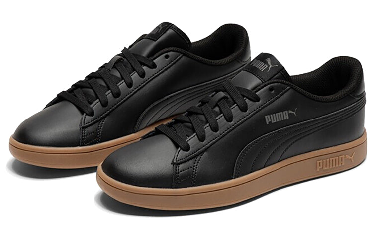 PUMA Smash V2 Low Black/Brown 365215-12