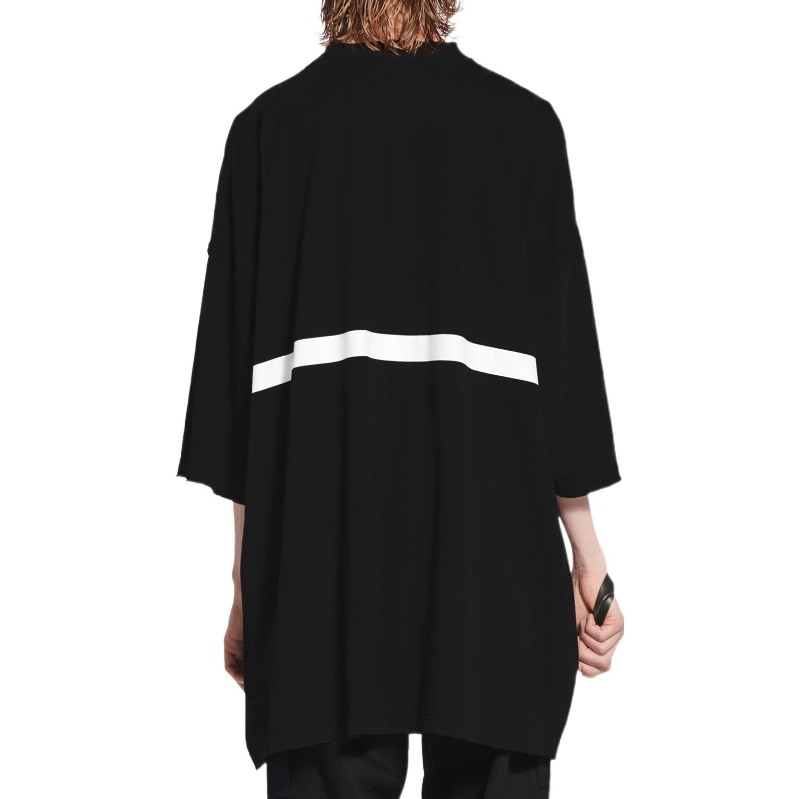 Balenciaga 360 Tubular T-Shirt Oversized 'Black' 720501TNVD51070