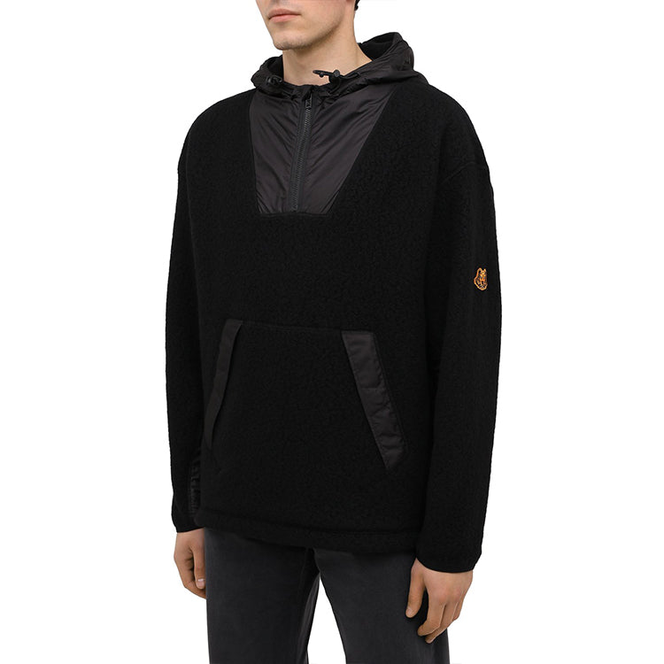 Men's KENZO FW20 Small Tiger Head Embroidered Black FA65BL7104ML-99
