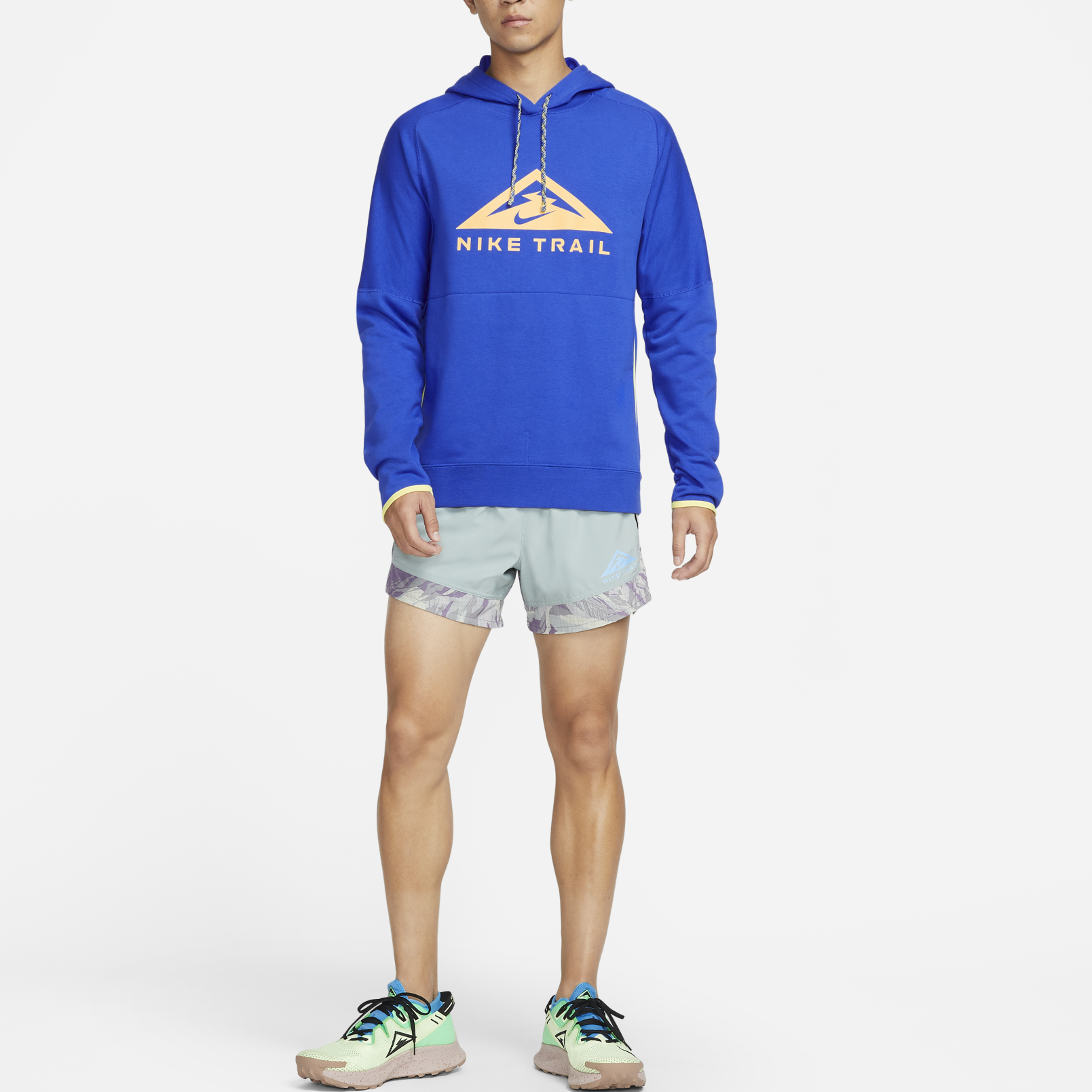 Nike Dri-FIT Trail Pullover Trail Running Hoodie 'Blue' DV9325-405