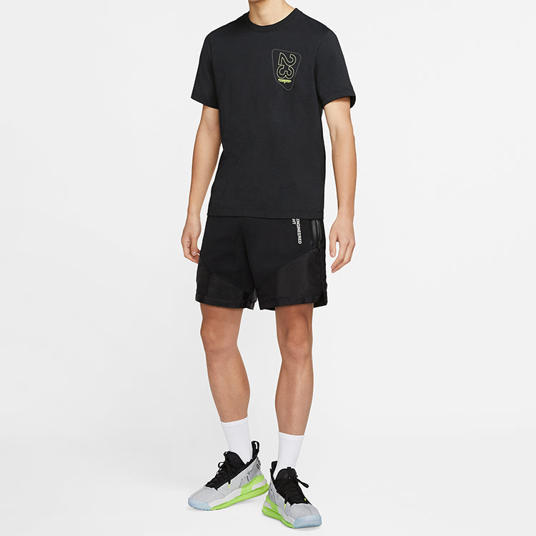 Air Jordan 23 Engineered Short Sleeve Men's Black CJ6233-010