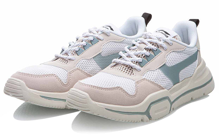 (WMNS) Li-Ning Mark Lite 'White Pink Green' AGCQ024-2
