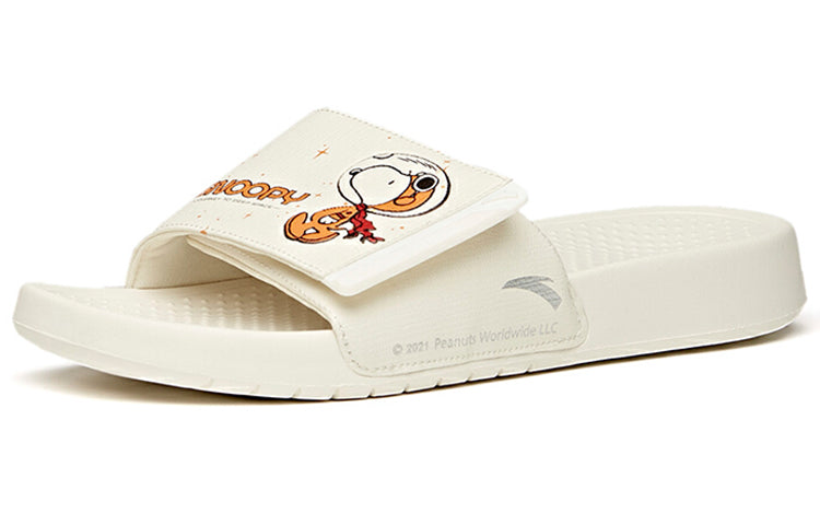 ANTA x Snoopy Life Series Slides 'White' 912126993-4