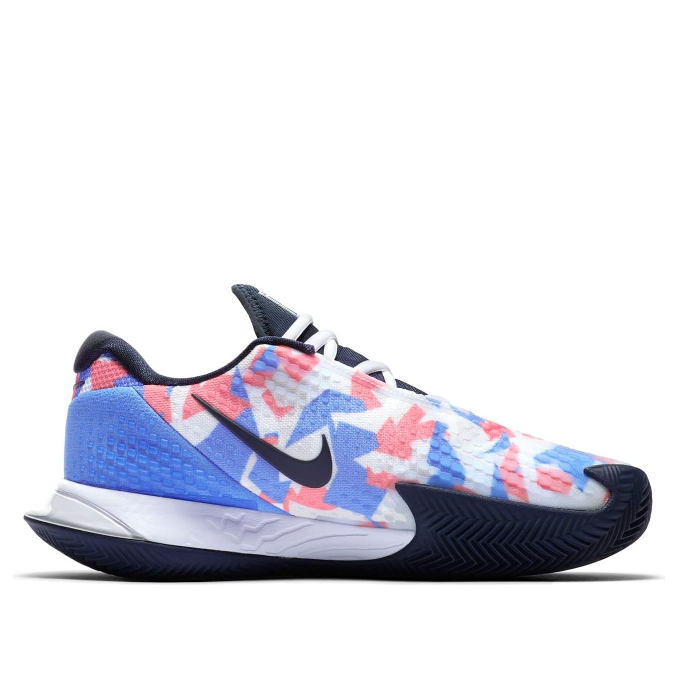 (WMNS) Nike Court Air Zoom Vapor Cage 4 'White Blue Pink' CD0432-406