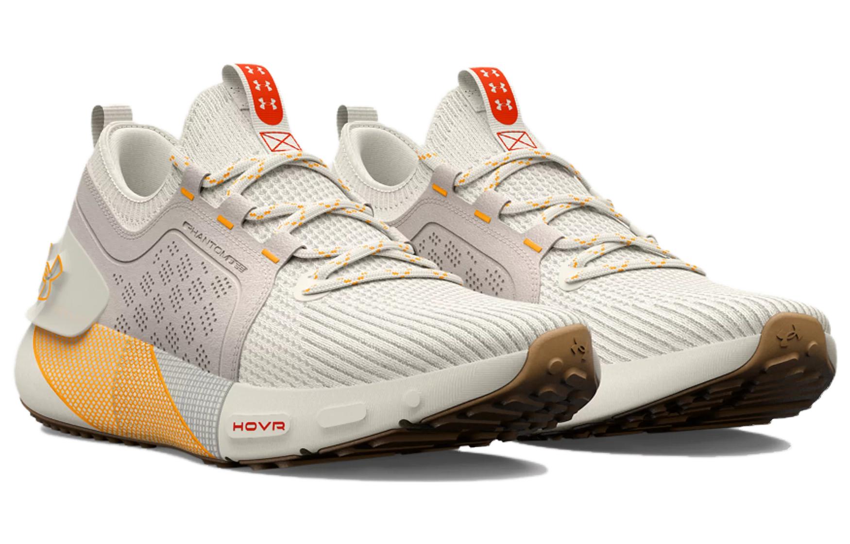 (WMNS) Under Armour HOVR Phantom 3 SE 'Ivory Orange Ice' 3026647-100