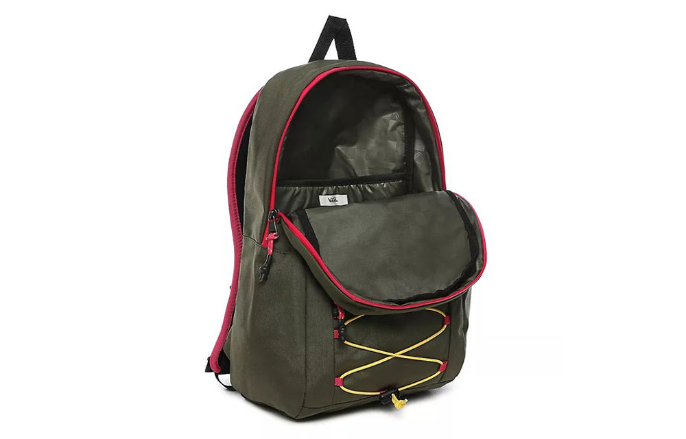 Vans 66 Supply Backpack 'Olive Green Red' VN0A4S8UKCZ