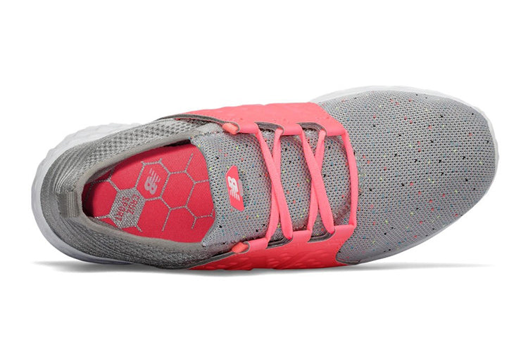 New Balance Cruz K Shoes Grey/Pink KJCRZSOG