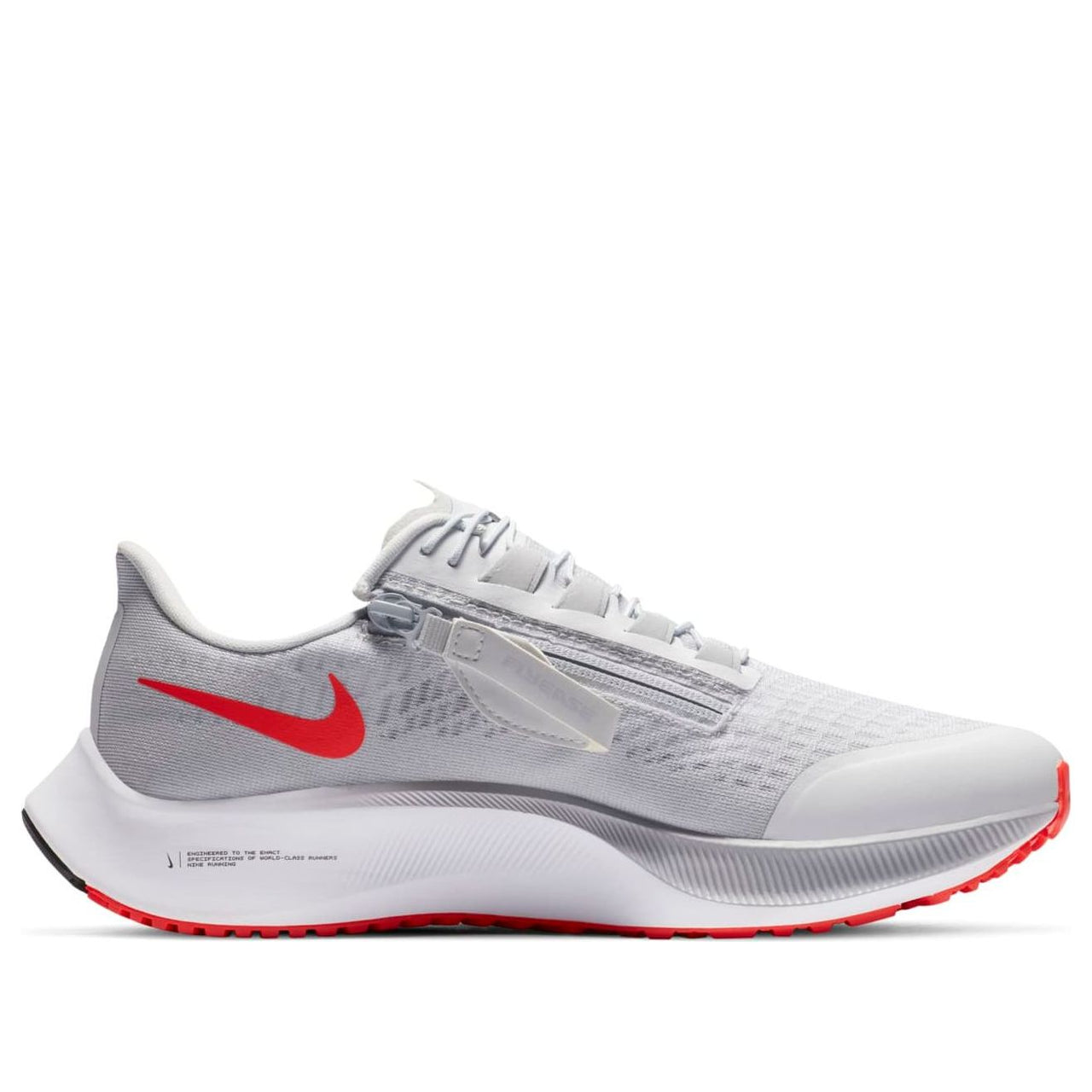 Nike Air Zoom Pegasus 37 FlyEase 'Wolf Grey Crimson' CK8446-004