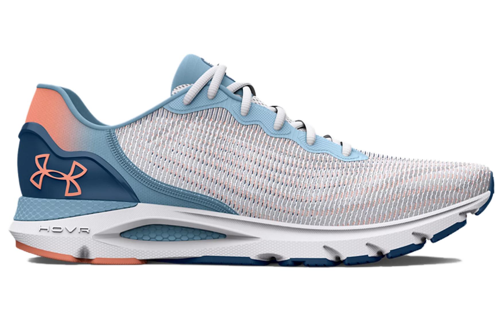 (WMNS) Under Armour Hovr Sonic 6 Breeze Running Shoes 'White Blue' 3026266-400