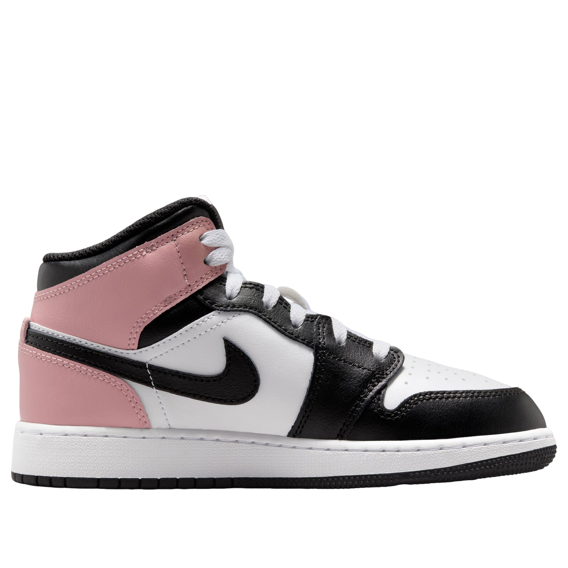 (GS) Air Jordan 1 Mid 'White Rust Pink' DQ8423-100