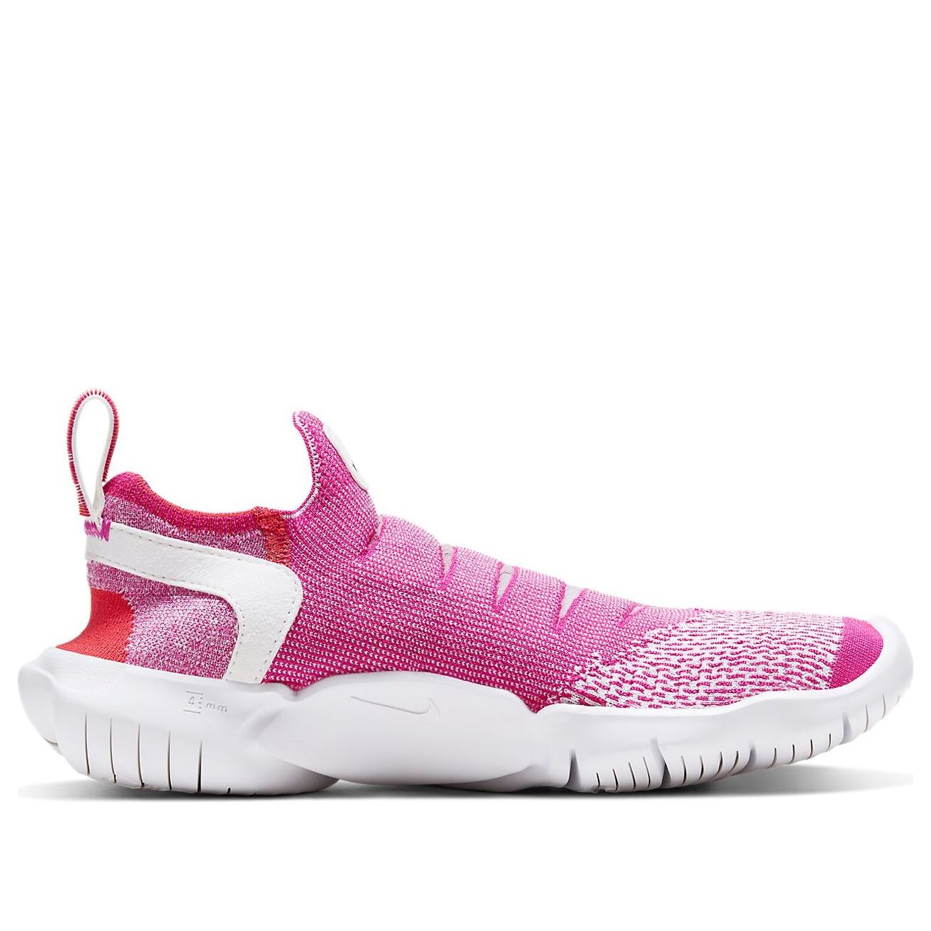 (WMNS) Nike Free RN Flyknit 3.0 2020 'Vast Grey Fire Pink' CJ0267-002