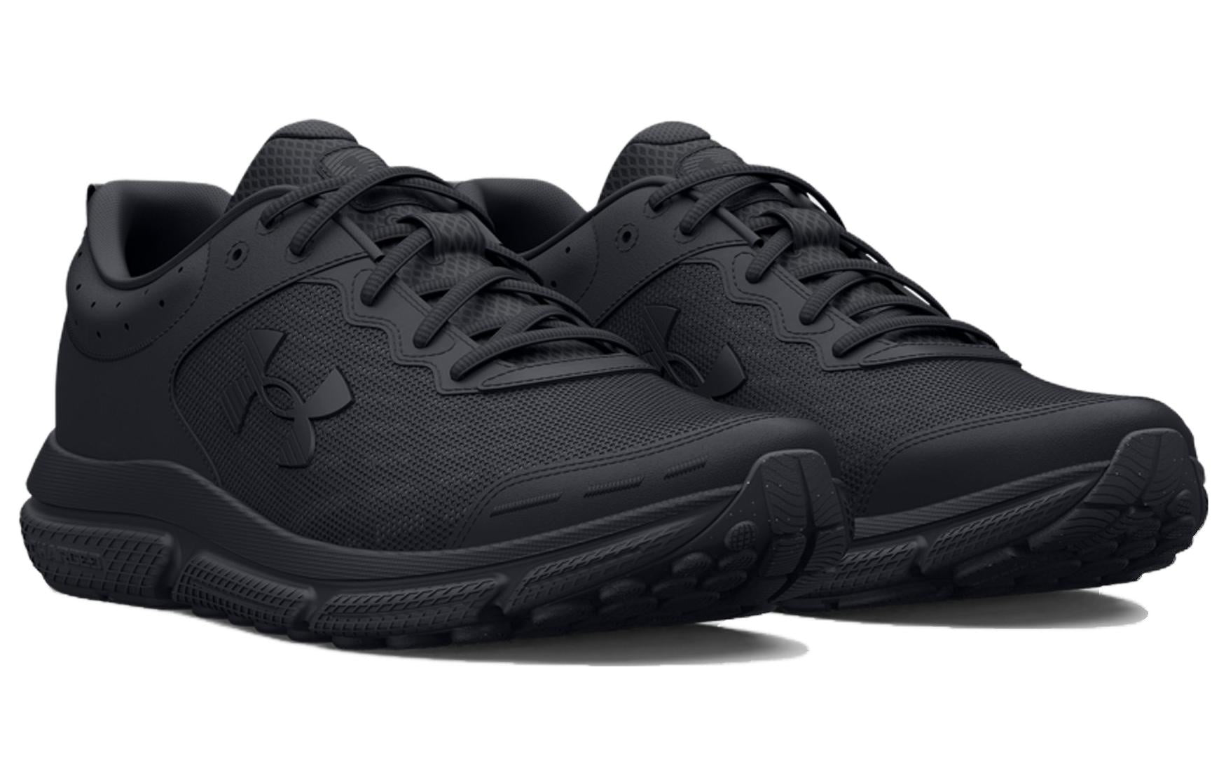 Under Armour Charged Assert 10 4E Wide 'Triple Black' 3026176-002