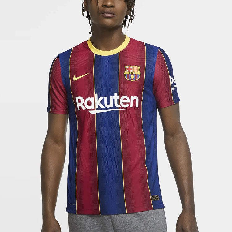 Nike FC Barcelona 20/21 Home Jersey Colorblock T-Shirt 'Blaugrana' CD4185-456