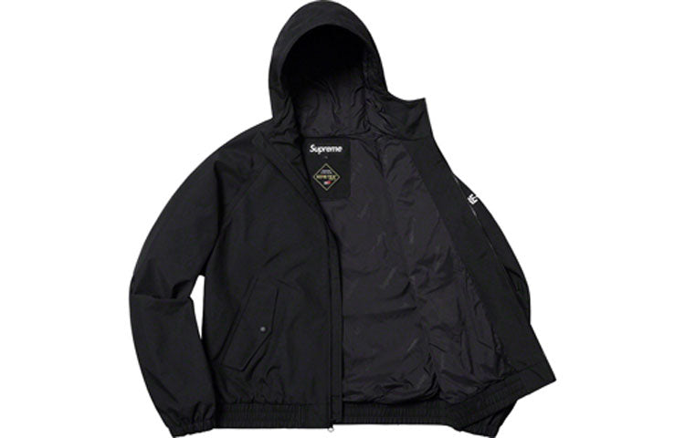 Supreme SS19 GORE-TEX Hooded Harrington Jacket Black SUP-SS19-489