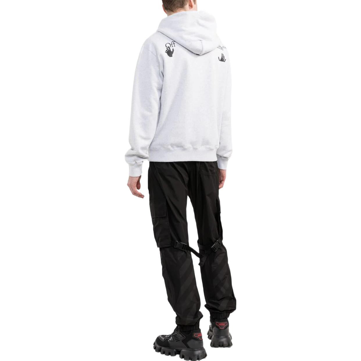 Off-White Straight-leg Cargo Trousers 'Black' OMCF031C99FAB0021010