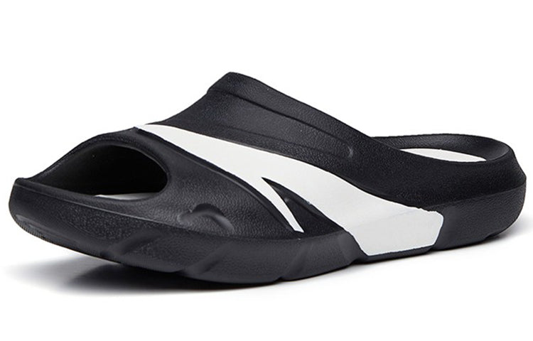 (WMNS) ANTA C37 Slides 'Black White' 922226992-3