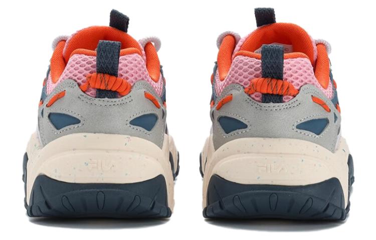 (WMNS) FILA Fluid 4 Sneakers 'Grey Cream Red' F12W322107FND