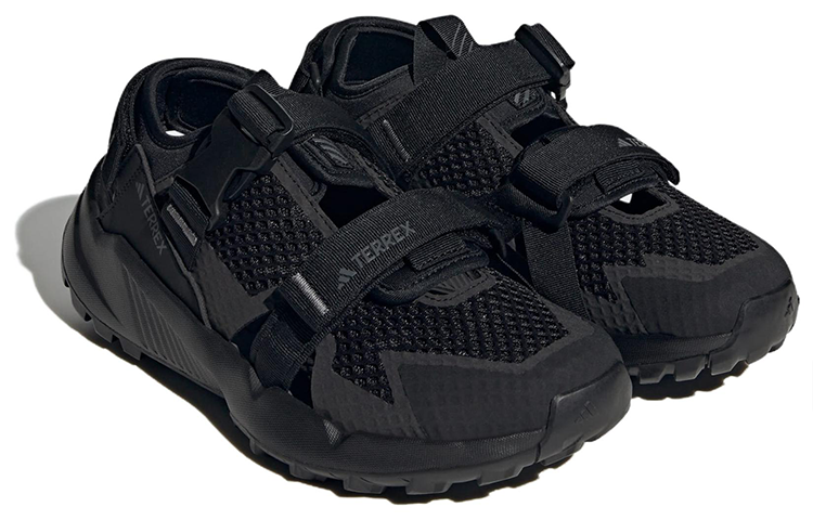 adidas Terrex Hydroterra AT Sandals 'Core Black Grey' IF7596
