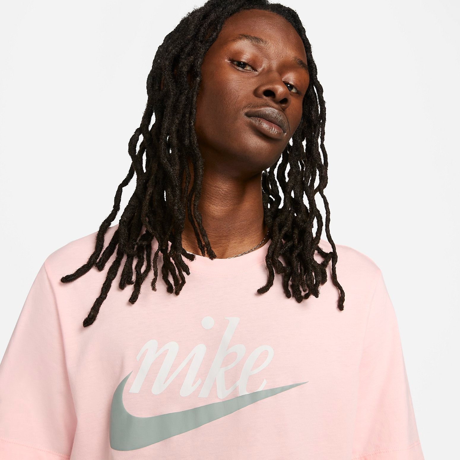 Nike Sportswear Futura Logo Script T-Shirt 'Pink' DZ3279-686