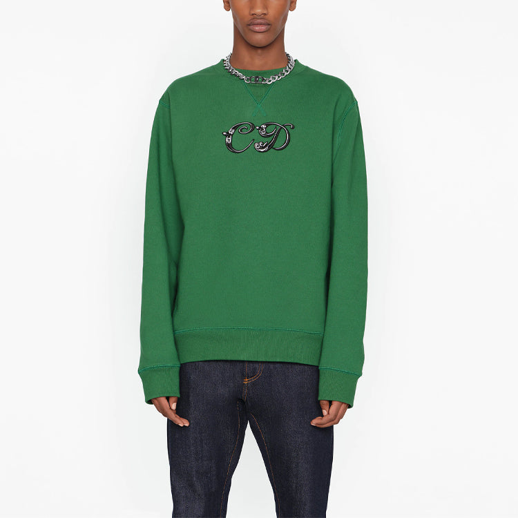 Men's DIOR x KENNY Crossover Alphabet Large Sports Green 193J687A0531-C679
