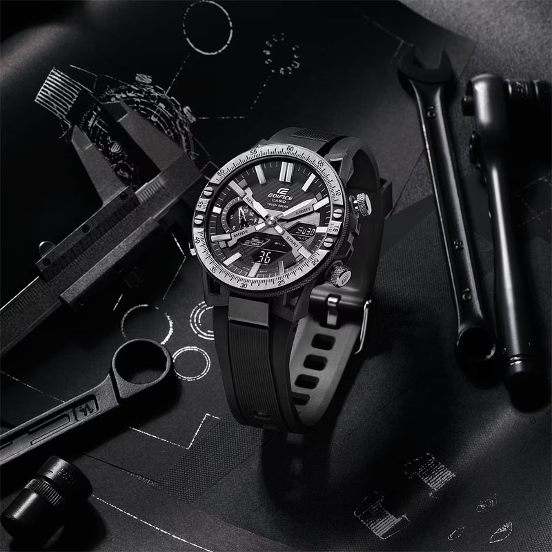 CASIO Digital-Analog 'Black Silver' ECB-2000TP-1A