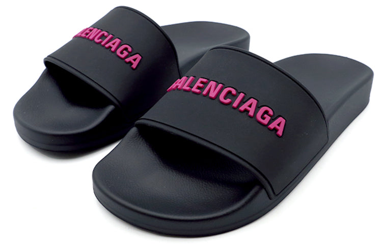 (WMNS) Balenciaga Sandals 'Black Pink' 565547W1S801055